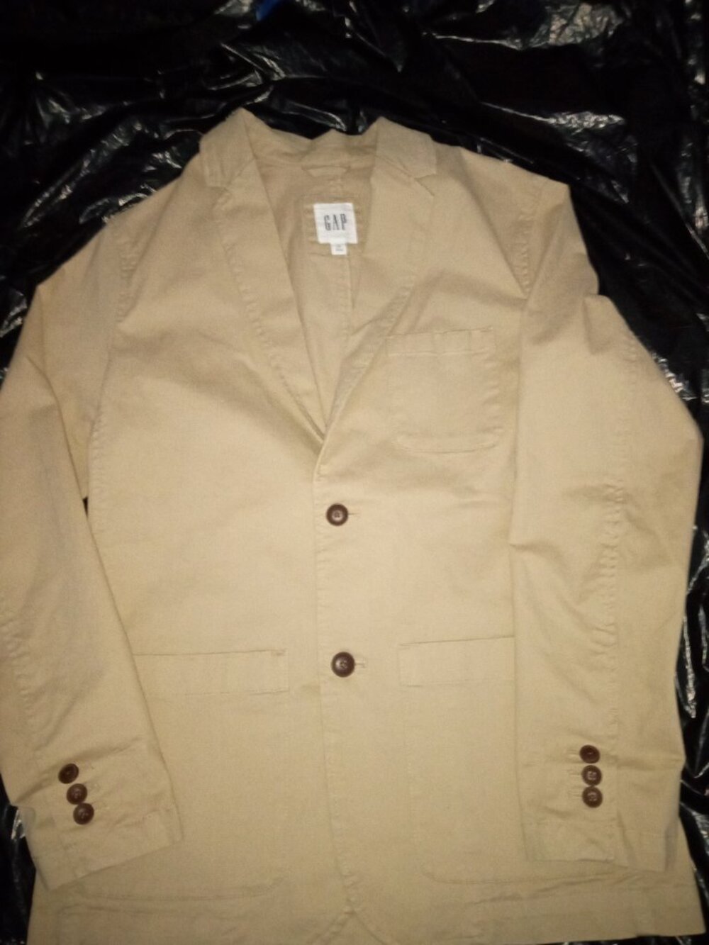 GAP Khaki Blazer Mens XS